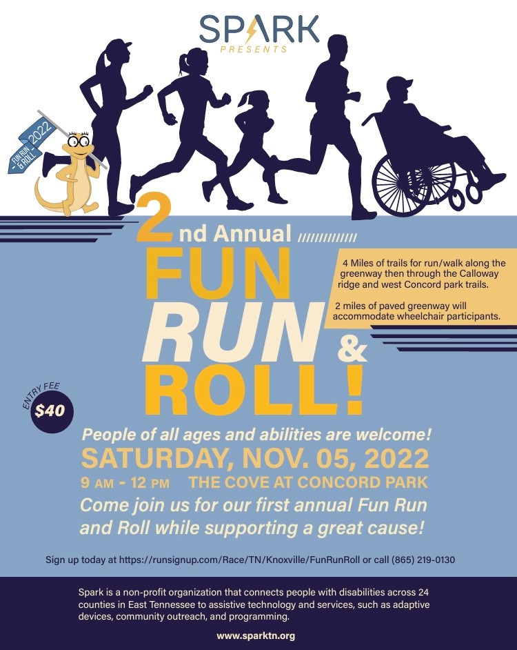 Fun Run and Roll flyer
